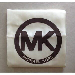 MICHAEL KORS Dust Bag Off White Drawsrtig Purse Cover Protector Med 15" X 14"